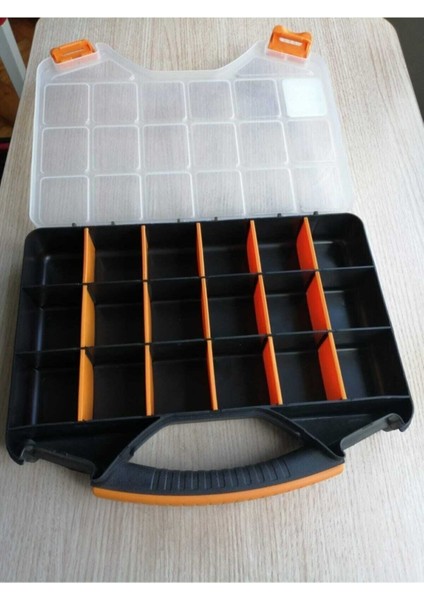 Şık 13" Takı ve Vida Organizer Çantası, Siyah Renkli, Pratik ve Çok Amaçlı Kullanım fiyatları