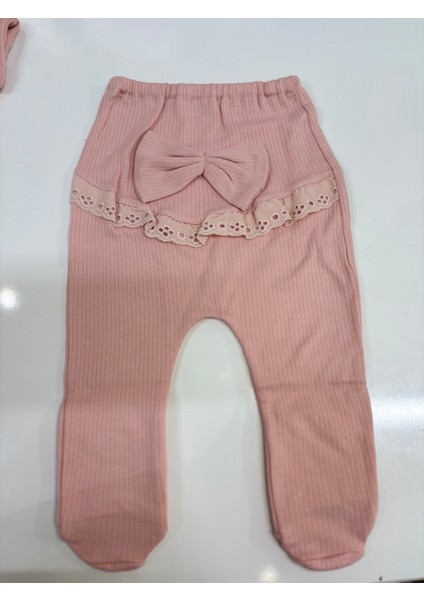 Zıpır %100 Pamuk Yenidoğan 5li Dantelli Pembe Hastane Çıkışı modelleri