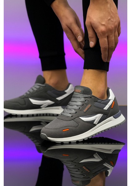 Kaymaz Taban Sneaker Erkek Spor Spor Ayakkabı Bez Ayakkabı