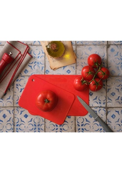 2'li Esnek Kesme Tahtası , Bükülebilir Kesim Matı