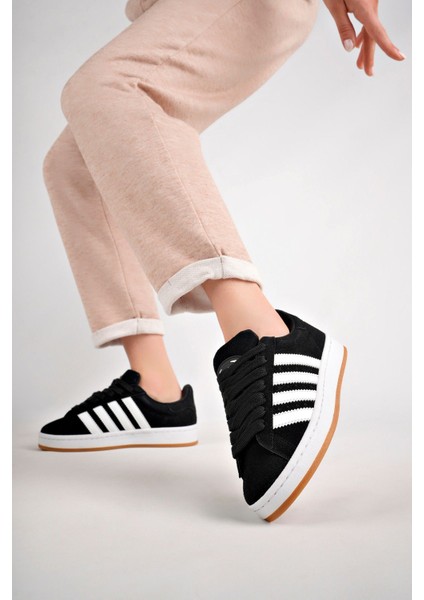 Spor Sneaker Ayakkabı Siyah Beyaz modelleri