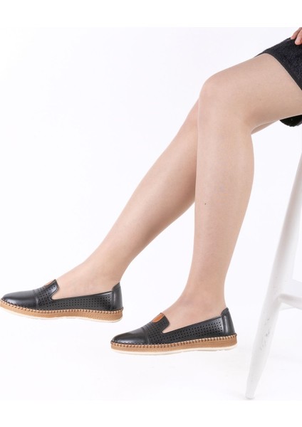 Vegan Deri Tam Ortopedik 4 Nokta Günlük Ayakkabı Siyah Renk fırsatları