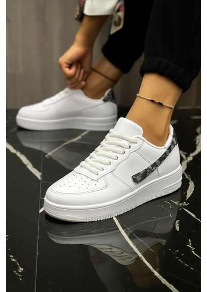 Beyaz Taban Kalın Spor Ayakkabı Erkek Spor Sneaker Ayakkabı Kadın Spor Unisex Spor