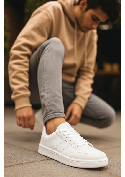 Düz Taban Beyaz Sneaker Ayakkabı Ünisex Ayakkabı Kadın Spor Erkek Spor