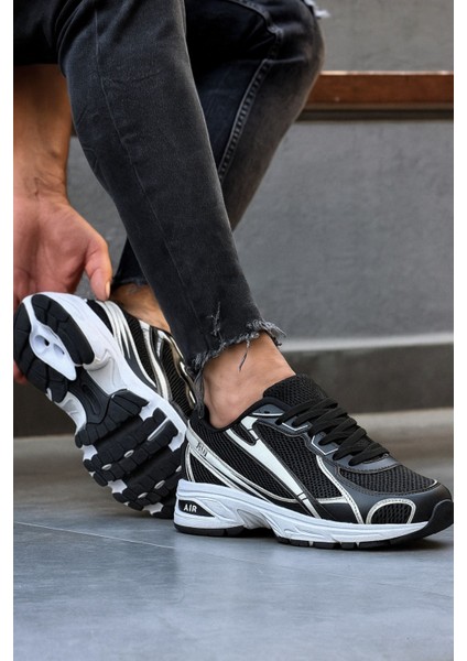 Taban Kalın Siyah Spor Ayakkabı Erkek Spor Ayakkabı Sneaker Ayakkabı Bez Spor Kadın Spor