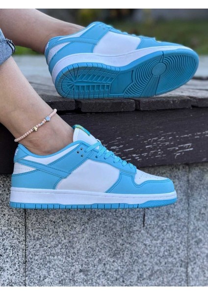 Düz Taban Delikli Unisex Sneaker Kadın Spor Erkek Spor