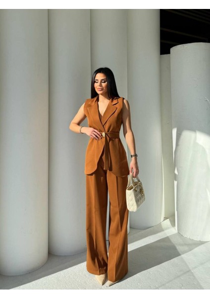 Atlas Kumaş Yelek Pantolon Kemer Üçlü Takım Klasik Takım Takım fırsatları