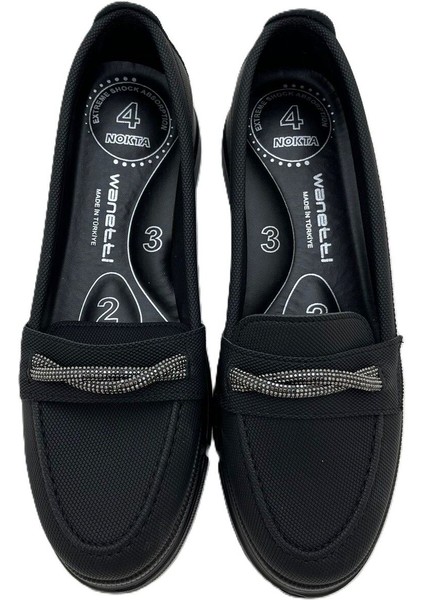 Wanetti Kadın Anne Kıvrım Taş Detaylı Ortopedik Taban Ayakkabı fiyatları