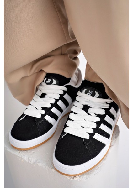 Unisex Siyah Beyaz Sneaker Spor Ayakkabı modelleri