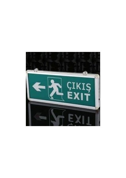 3W Exıt Çıkış Armatürü Ledli 3 Saat Akülü CT-9170 modelleri