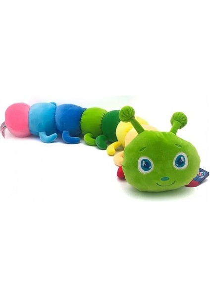 Renkli Oyuncak Peluş Tırtıl 75CM