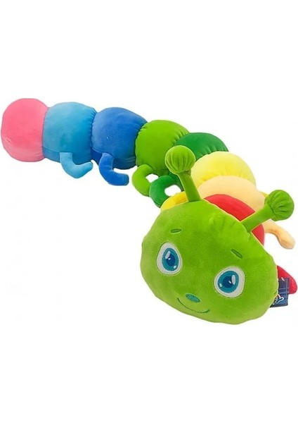 Renkli Oyuncak Peluş Tırtıl 75CM
