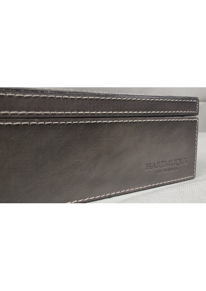 Gri Kapaklı Büyük Takı ve Mücevher Kutusu, Şık ve Fonksiyonel Saklama Çözümü