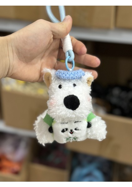 Yeni 1 Adet Peluş Yumuşak Kolye Anahtarlık Sevimli Hediye Peluş Oyuncak Bebekler (Yurt Dışından)