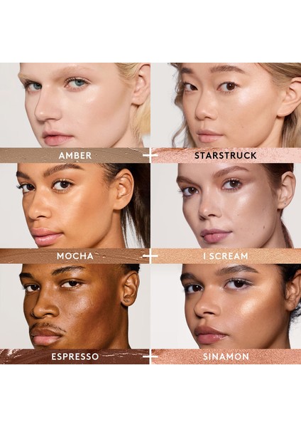 Duo Contour & Highlighter Set - Ikili Kontür ve Aydnlatıcı Seti Clair/medium - Mocha + I Scream (2 x 2,8 G) fiyatları