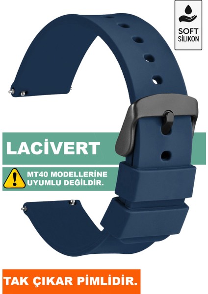 Tcl Mt42 Mt42x Mt43 Mt46-Slazenger Akıllı Çocuk Saatleriyle Uyumlu Silikon Saat Kordonu Kayışı A71SYH