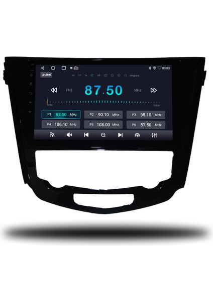 Nissan Qashqai Android Carplay Multimedya 2014-2021 Dijital Klima 2gb Ram + 32GB Hafıza modelleri