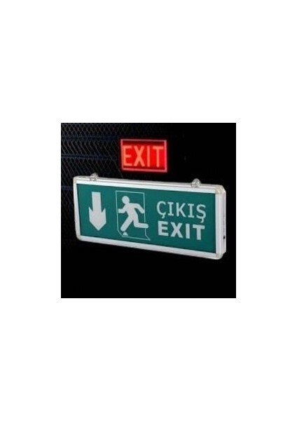 3W Exıt Çıkış Armatürü Ledli 3 Saat Akülü CT-9167 indirimleri