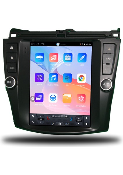 Honda Accord Android Carplay Multimedya 2003-2007 4gb Ram + 64GB Hafıza fiyatları