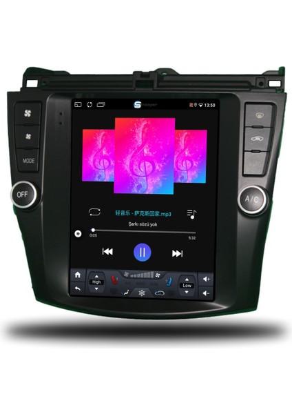 Honda Accord Android Carplay Multimedya 2003-2007 4gb Ram + 64GB Hafıza modelleri