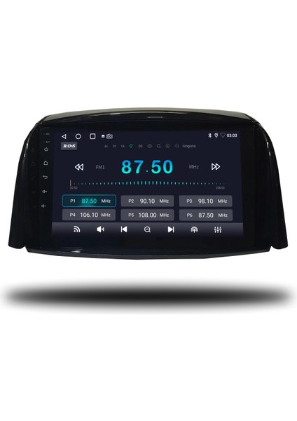 Renault Koleos Android Carplay Multimedya 2009-2016 4gb Ram - 64GB Hafıza modelleri