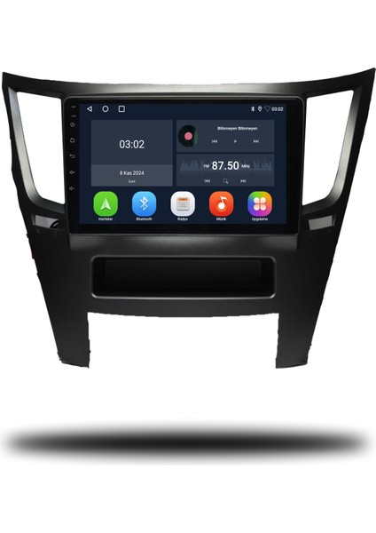 Subaru Legacy Android Carplay Multimedya 2010-2014 4gb Ram + 64GB Hafıza