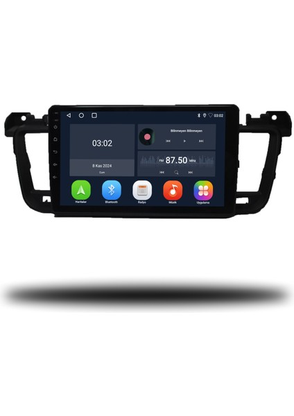 Peugeot 508 Android Carplay Multimedya 2011-2017 4gb Ram + 64GB Hafıza