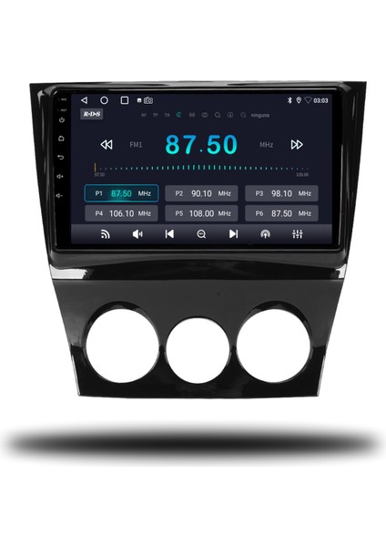 Mazda Rx8 Android Carplay Multimedya 2004-2011 6gb Ram + 128GB Hafıza + 8 Çekirdek modelleri