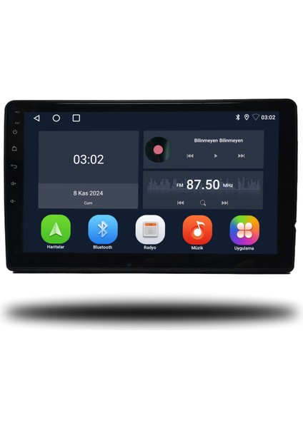 Citroen C5 Android Carplay Multimedya 2008-2015 2gb Ram + 32GB Hafıza