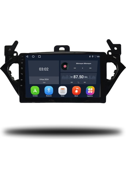 Opel Corsa E Android Carplay Multimedya 2017-2019 4gb Ram + 64GB Hafıza