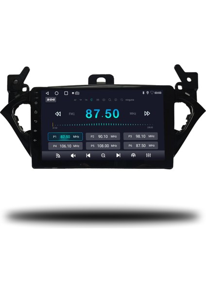 Opel Corsa E Android Carplay Multimedya 2017-2019 4gb Ram + 64GB Hafıza