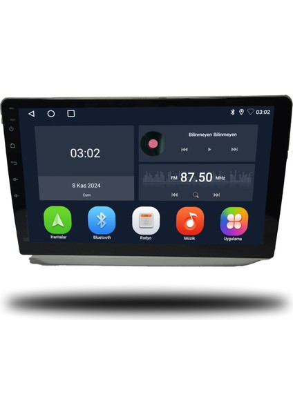 Skoda Fabia Android Carplay Multimedya 2008-2014 4gb Ram + 64GB Hafıza