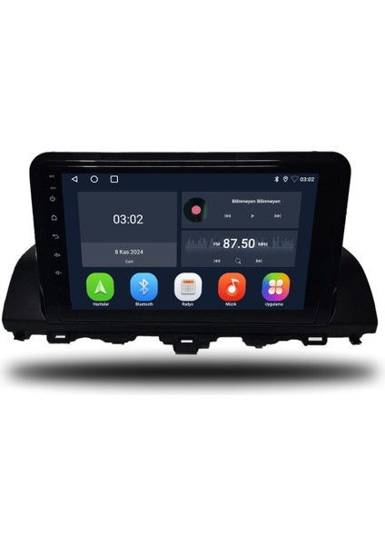 Honda Accord Android Carplay Multimedya 2018-2022 6gb Ram + 128GB Hafıza + 8 Çekirdek