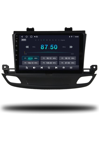 Opel Insignia Android Carplay Multimedya 2017-2021 4gb Ram + 64GB Hafıza modelleri