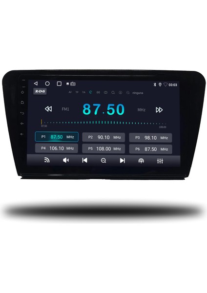 Skoda Octavia Android Carplay Multimedya 2013-2020 6gb Ram + 128GB Hafıza + 8 Çekirdek modelleri