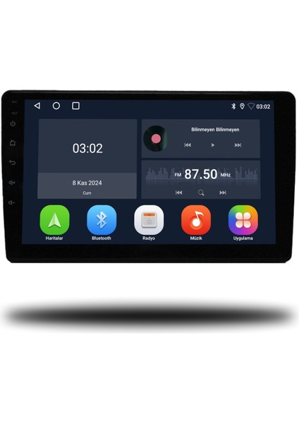 Peugeot 407 Android Carplay Multimedya 2005-2011 4gb Ram + 64GB Hafıza
