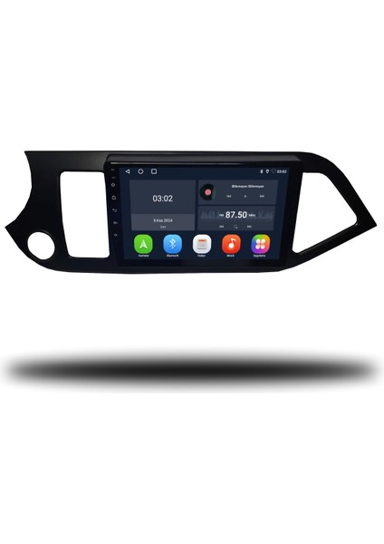 Kia Picanto Android Carplay Multimedya 2011-2016 4gb Ram + 64GB Hafıza
