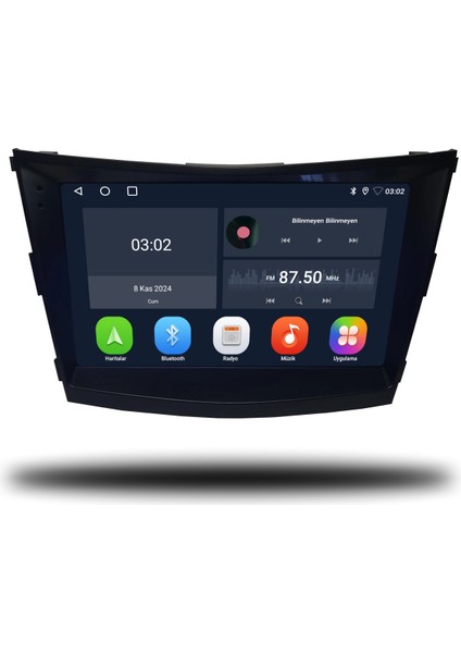 Ssangyong Tivoli Android Carplay Multimedya 2015-2019 4gb Ram + 64GB Hafıza