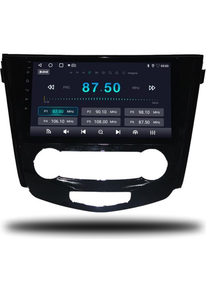 Nissan X-Trail Android Carplay Multimedya 2014-2021 Manuel Klima 4gb Ram + 64GB Hafıza modelleri