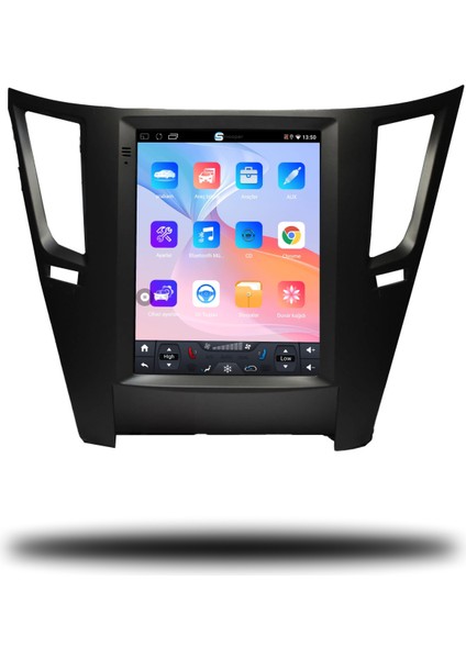 Subaru Legacy Tesla Ekran Android Carplay Multimedya 2010-2014 4gb Ram + 64GB Hafıza fiyatları