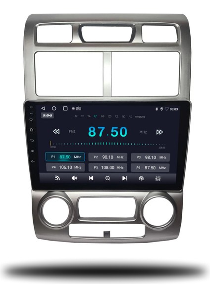 Kia Sportage Android Carplay Multimedya 2005-2010 4gb Ram + 64GB Hafıza modelleri