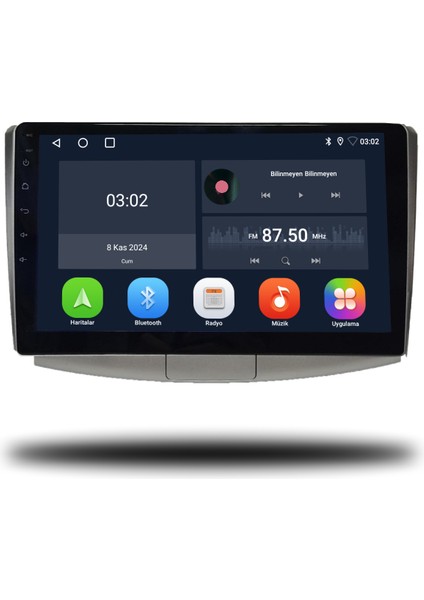 Volkswagen Passat B6 B7 Android Carplay Multimedya 2007-2010 4gb Ram + 64GB Hafıza