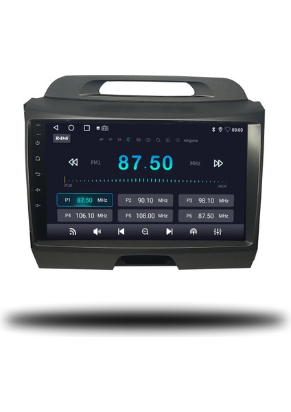 Kia Sportage Android Carplay Multimedya 2011-2015 6gb Ram + 128GB Hafıza + 8 Çekirdek modelleri
