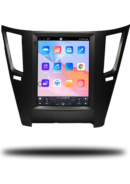Subaru Outback Tesla Ekran Android Carplay Multimedya 2010-2014 2gb Ram + 32GB Hafıza fiyatları