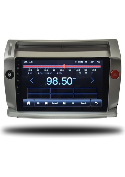 Citroen C4 Android Carplay Multimedya 2005-2010 4gb Ram + 64GB Hafıza modelleri