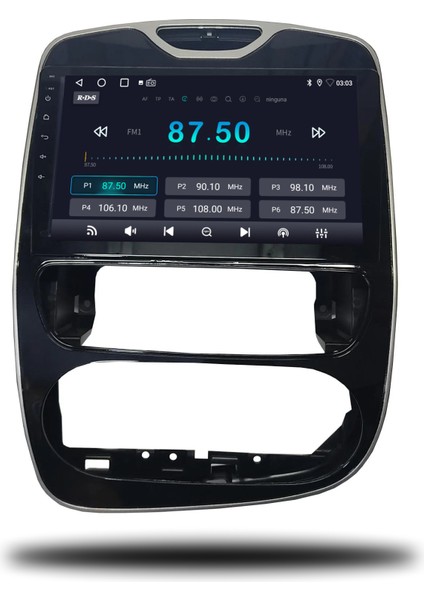 Renault Clio 4 Android Carplay Multimedya 2016-2019 6gb Ram - 128GB Hafıza - 8 Çekirdek modelleri