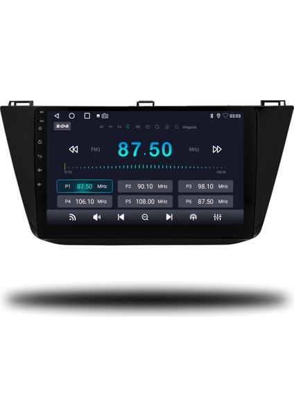 Volkswagen Tiguan Android Carplay Multimedya 2017-2020 2gb Ram + 32GB Hafıza