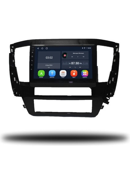 Mitsubishi Pajero Android Carplay Multimedya 2020-2022 6gb Ram + 128GB Hafıza + 8 Çekirdek