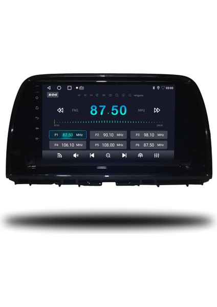 Mazda 6 Android Carplay Multimedya 2013-2014 6gb Ram + 128GB Hafıza + 8 Çekirdek modelleri