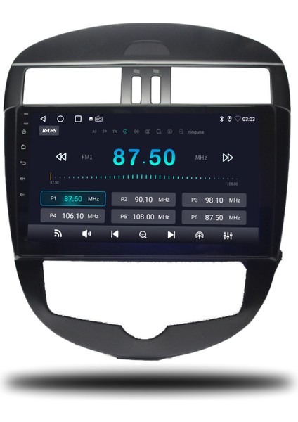 Nissan Pulsar Android Carplay Multimedya 2016-2020 6gb Ram + 128GB Hafıza + 8 Çekirdek modelleri